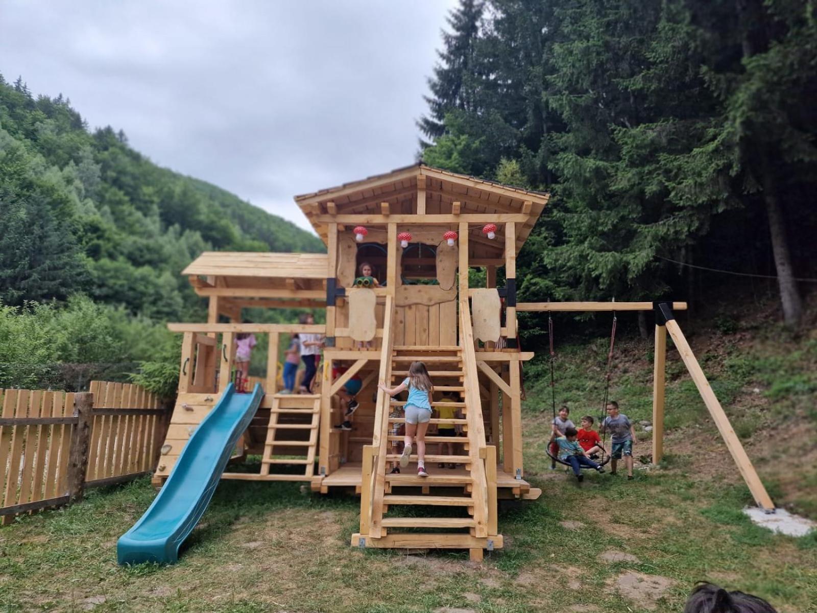 Cabana Frasin Dragoslavele Buitenkant foto