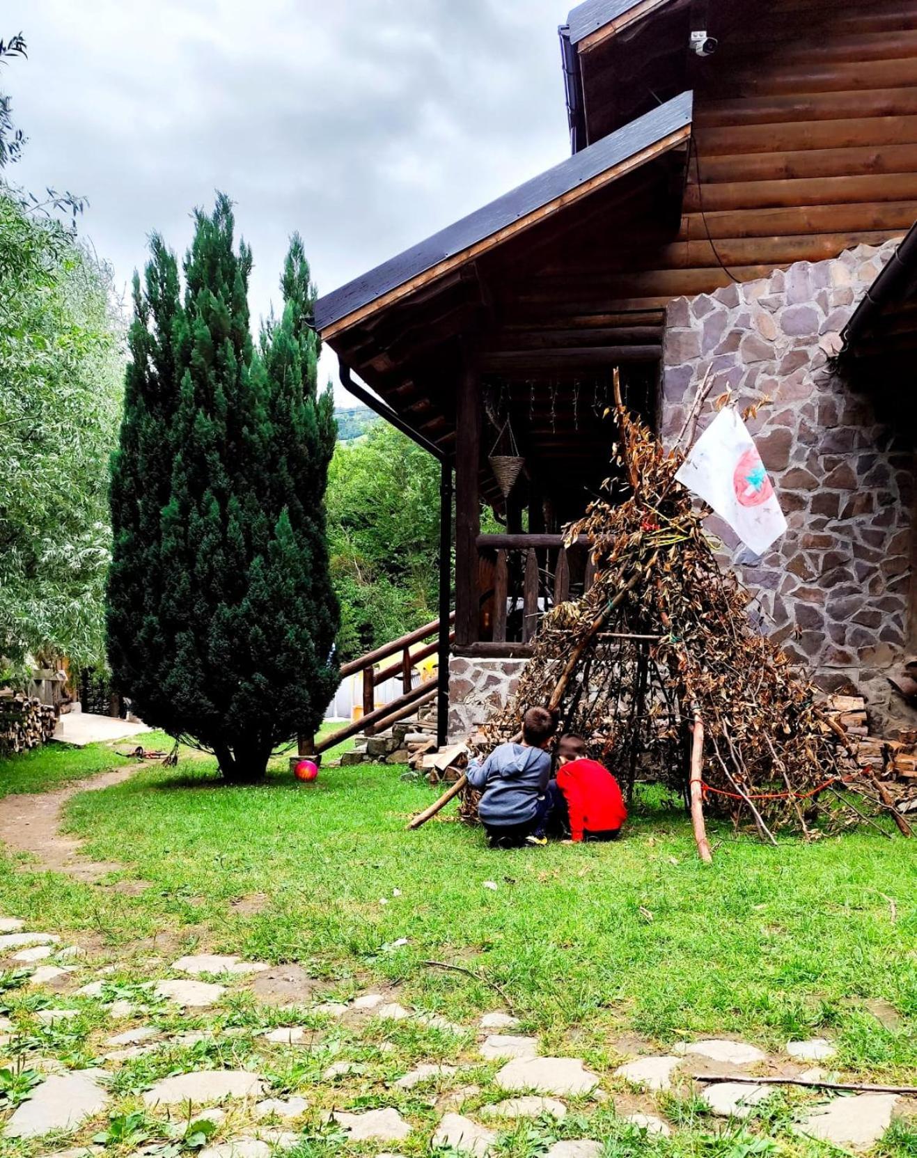 Cabana Frasin Dragoslavele Buitenkant foto